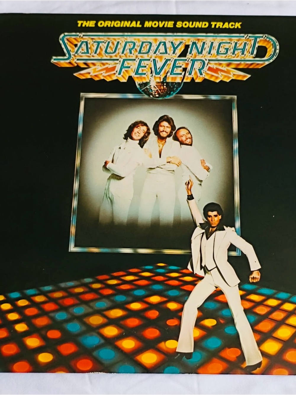 Saturday Night Fever Original Movie Soundtrack Vinyl Album — Good Condition